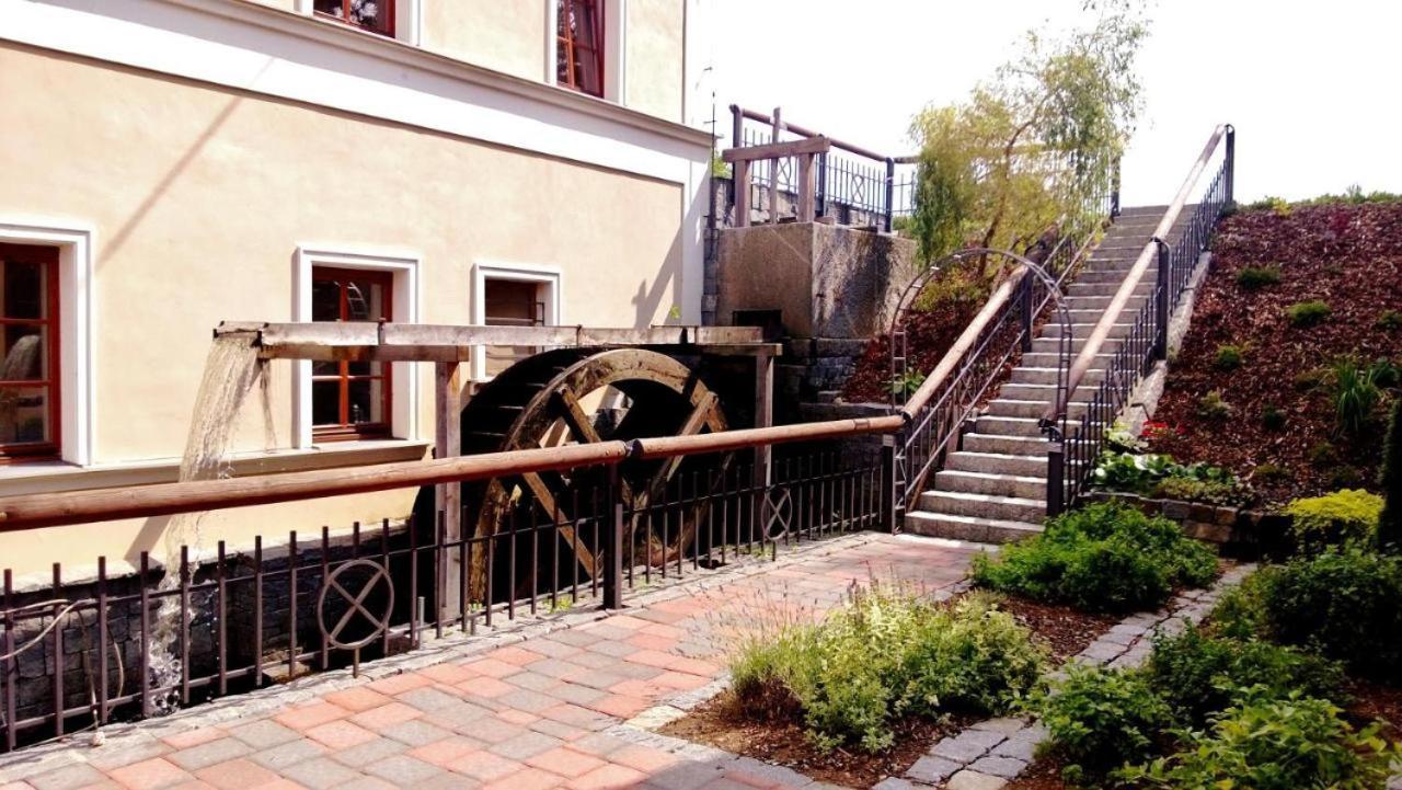 Mlyn Mitrovice Hotell Příbram Exteriör bild