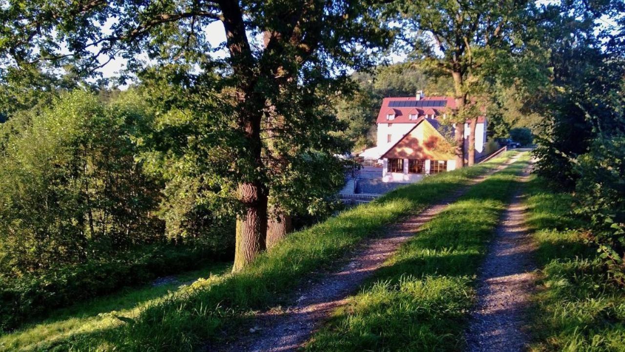 Mlyn Mitrovice Hotell Příbram Exteriör bild